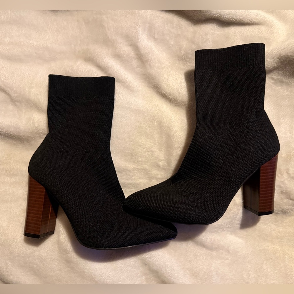 Women’s chunky heel boots - Picture 6 of 6